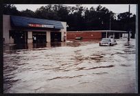 Mike's Deli area after Hurricane Floyd